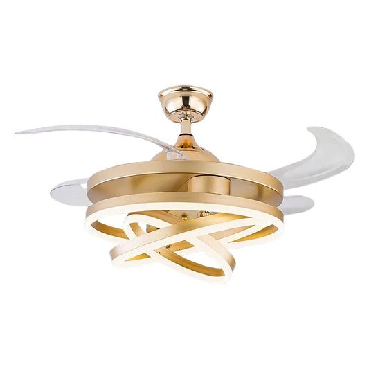 Ochomax K6067 GD Chandelier Fan