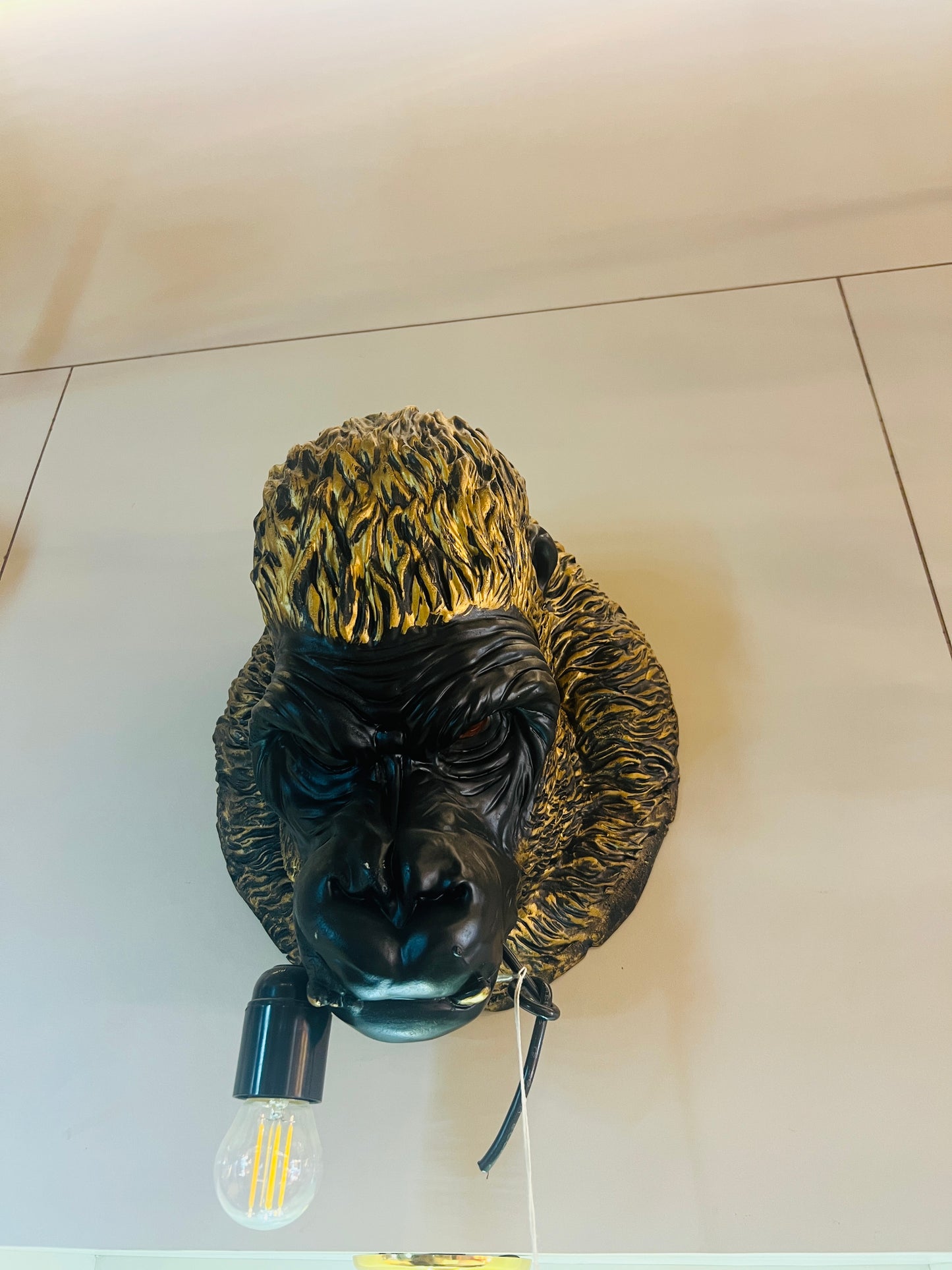 Gorilla Face Wall Lamp GW102