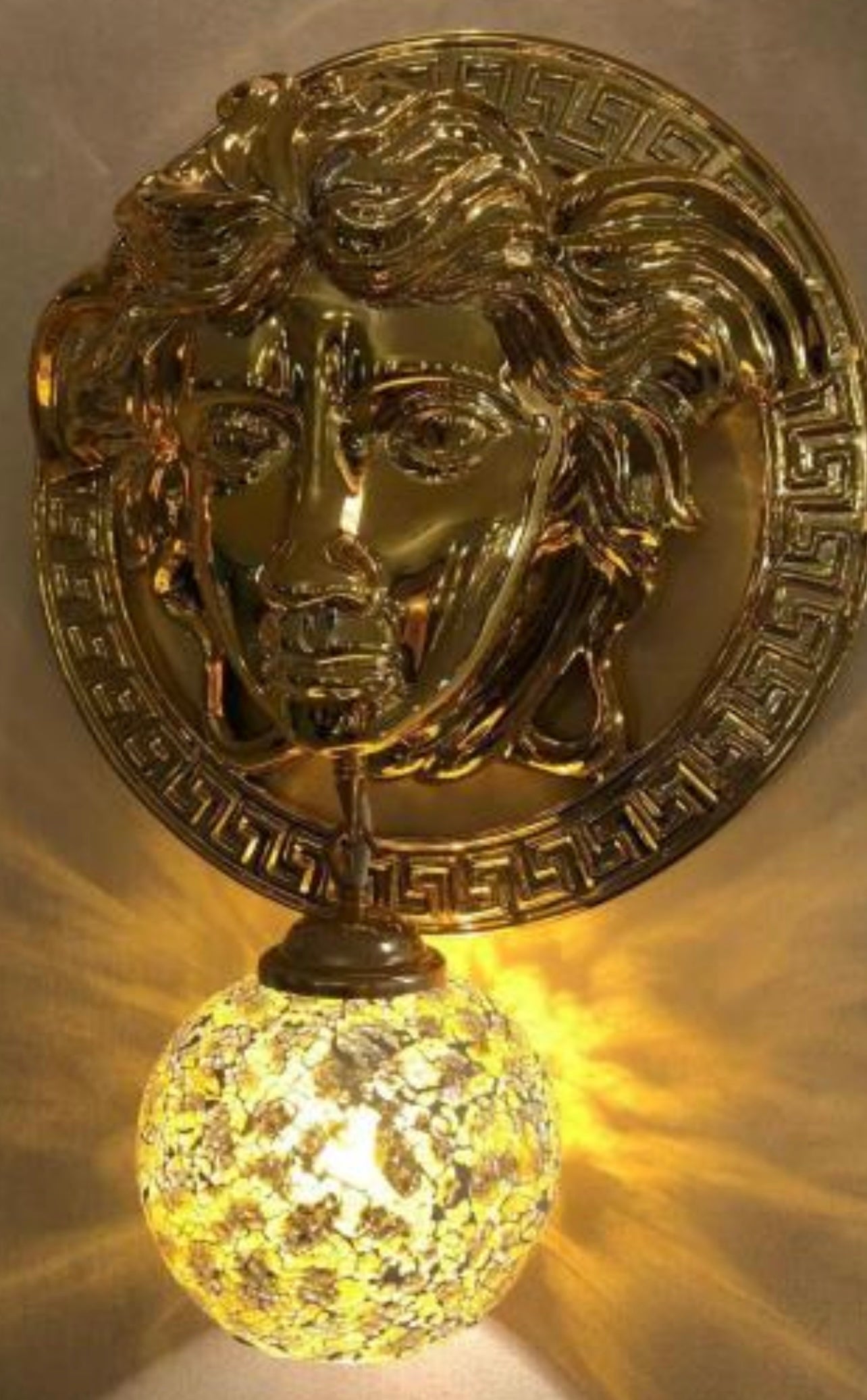 Wall Lamp 9252W 1 Year Warranty Golden Finish