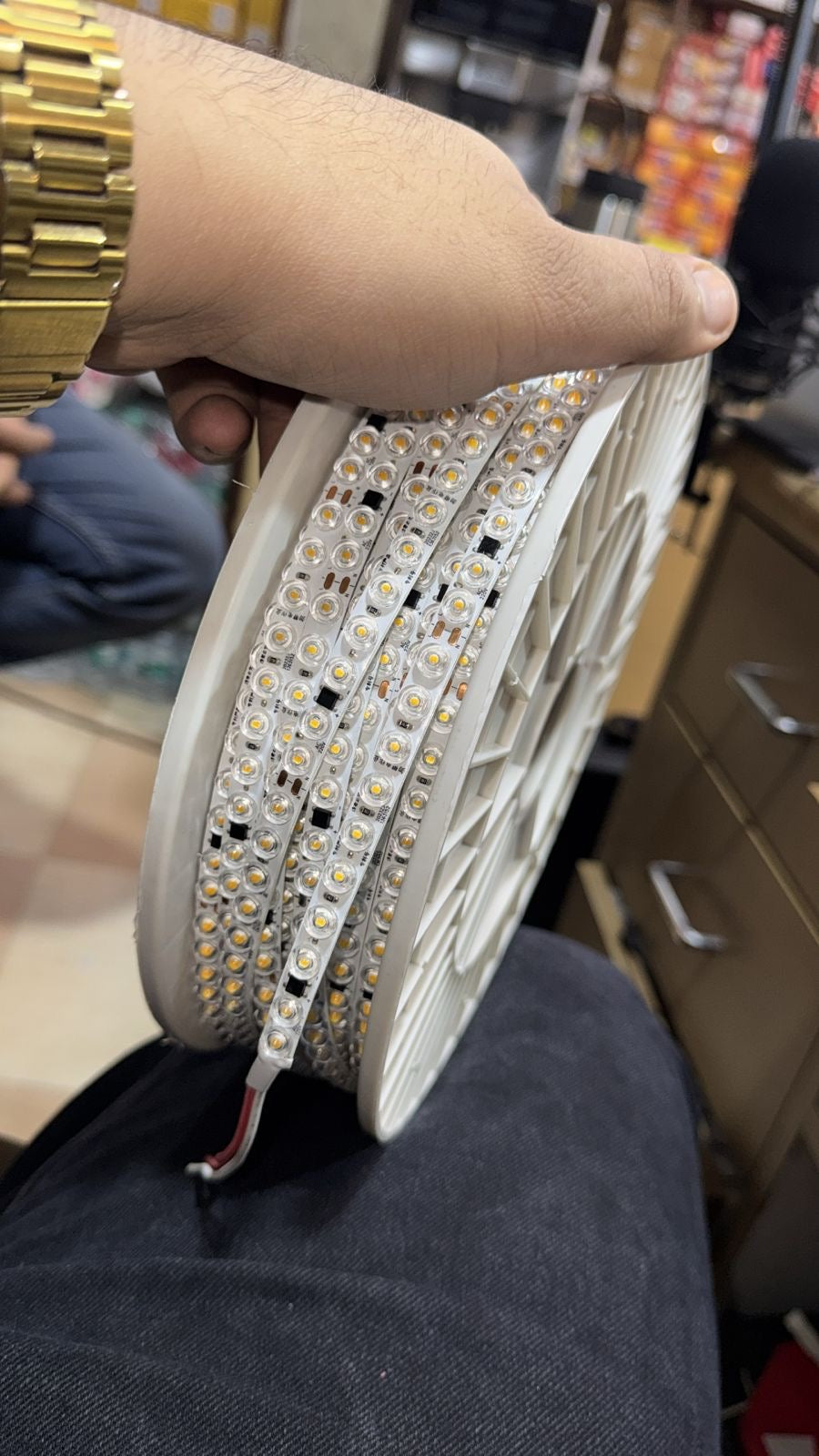 Lens Strip 220V AC Copper Circuit 50 Meters Bundle Self Adhesive LK220