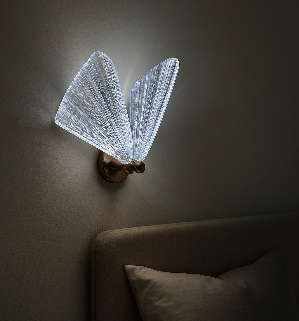 Butterfly Crystal Wall Lamp | Decorative Lights (PA-Y17/1)