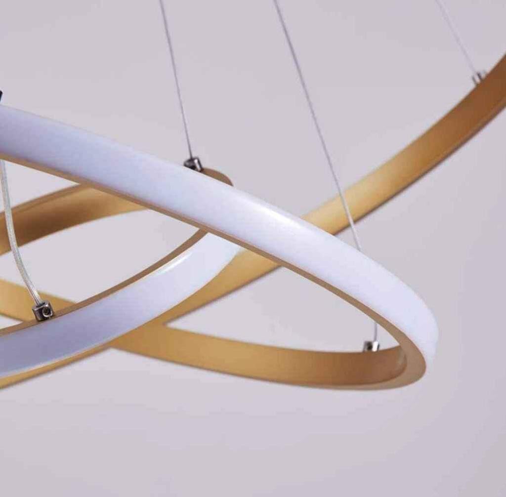 Modern Ring Chandelier (3 Ring Light)
