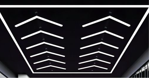 Gym Profile Lights | Arrow with Boarders | (Set C)