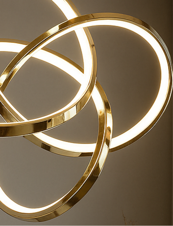 Infinity Loop Pendant Light | PA-Y 1390/1