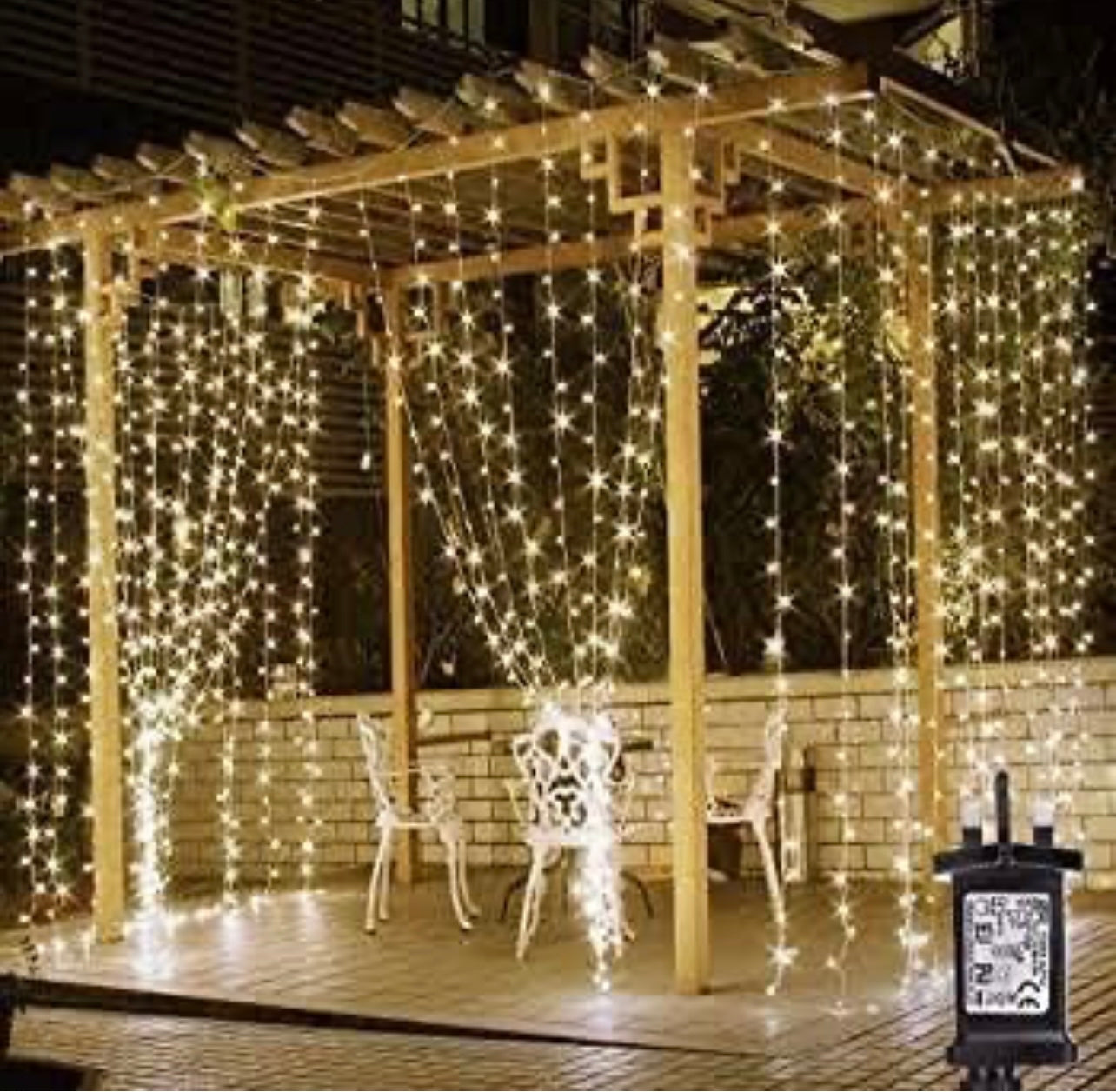 Waterfall Pixel Jharna Light(Warm White) 10x10