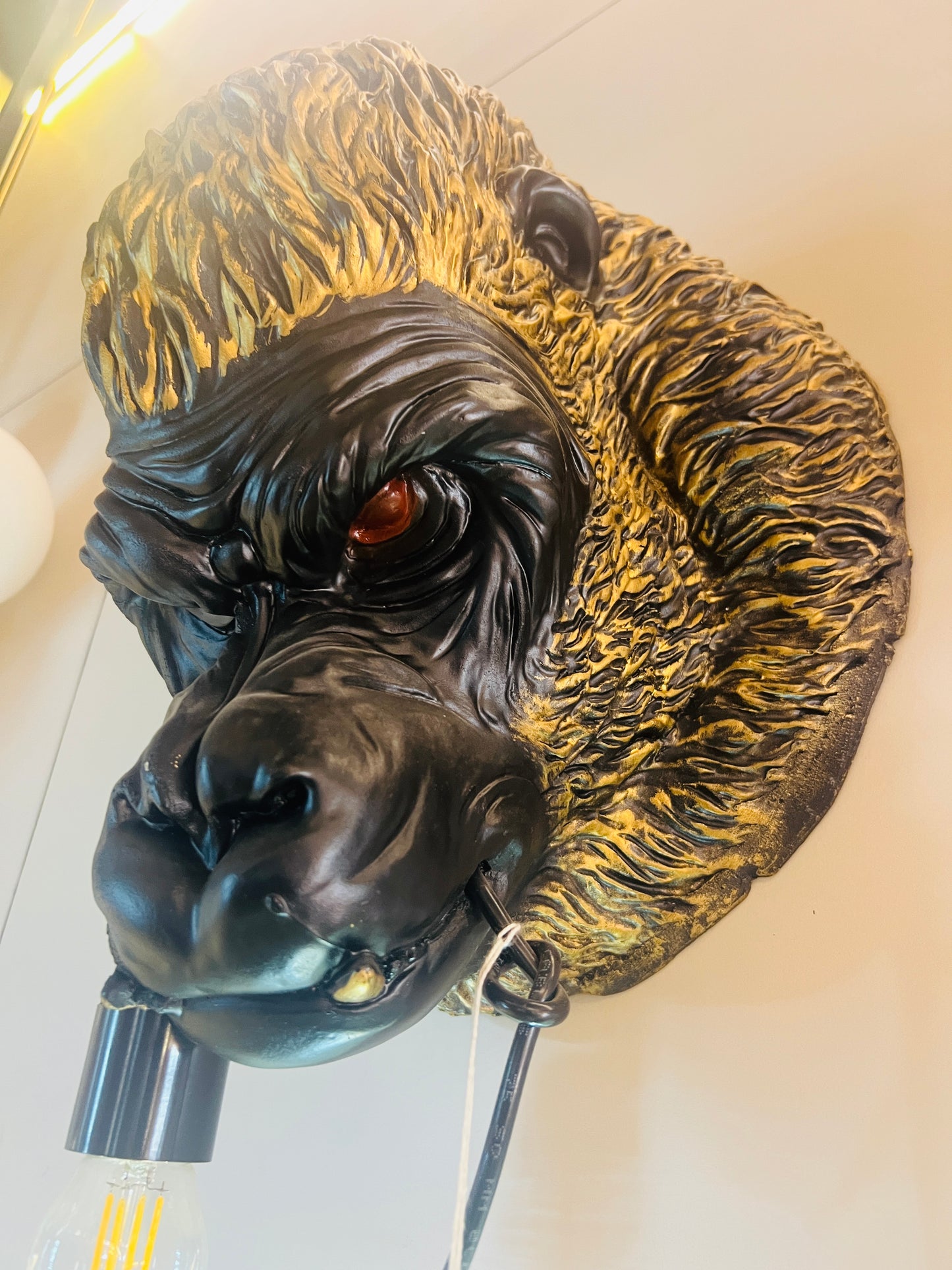 Gorilla Face Wall Lamp GW102