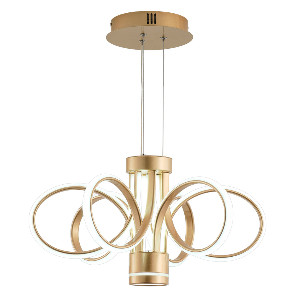 Golden Orbit Chandelier ( PL-Y1575 )