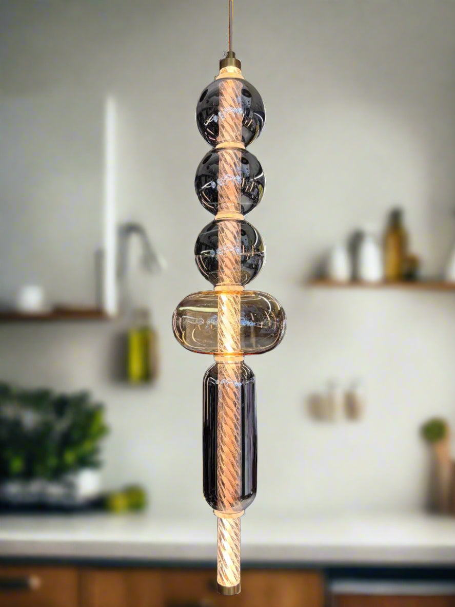 Rope-Twist Elegance Hanging Light (68145 )