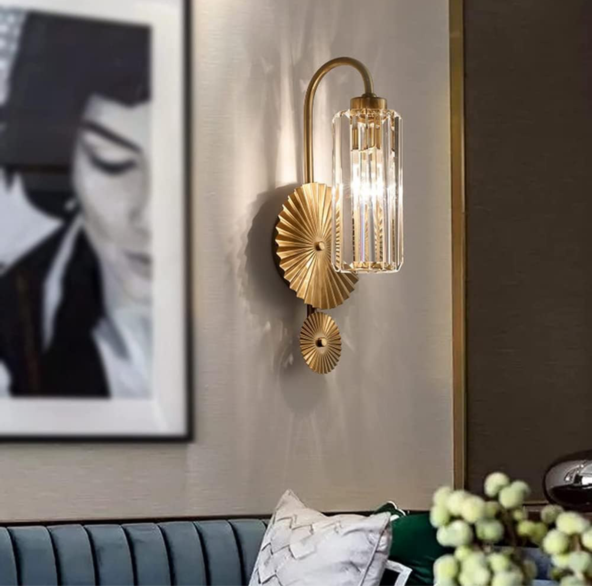 Vintage Crystal Wall Lamp | A2505