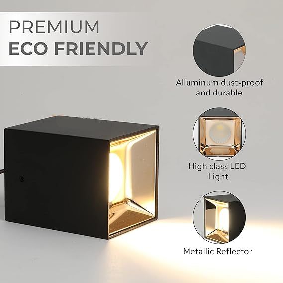 Square Shape COB Ceiling Surface Mounted Spot Light