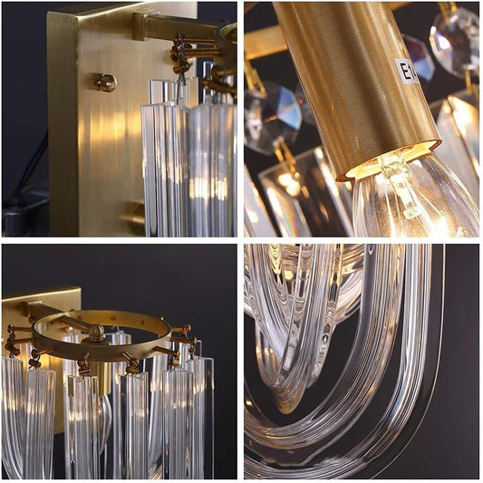 Crystal Drop Waterfall Wall Light | 33316