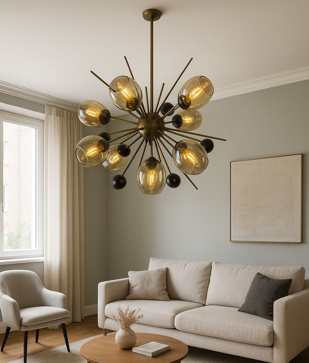 Cosmo Burst Chandelier 10L Chandelier | PL 8222-10L