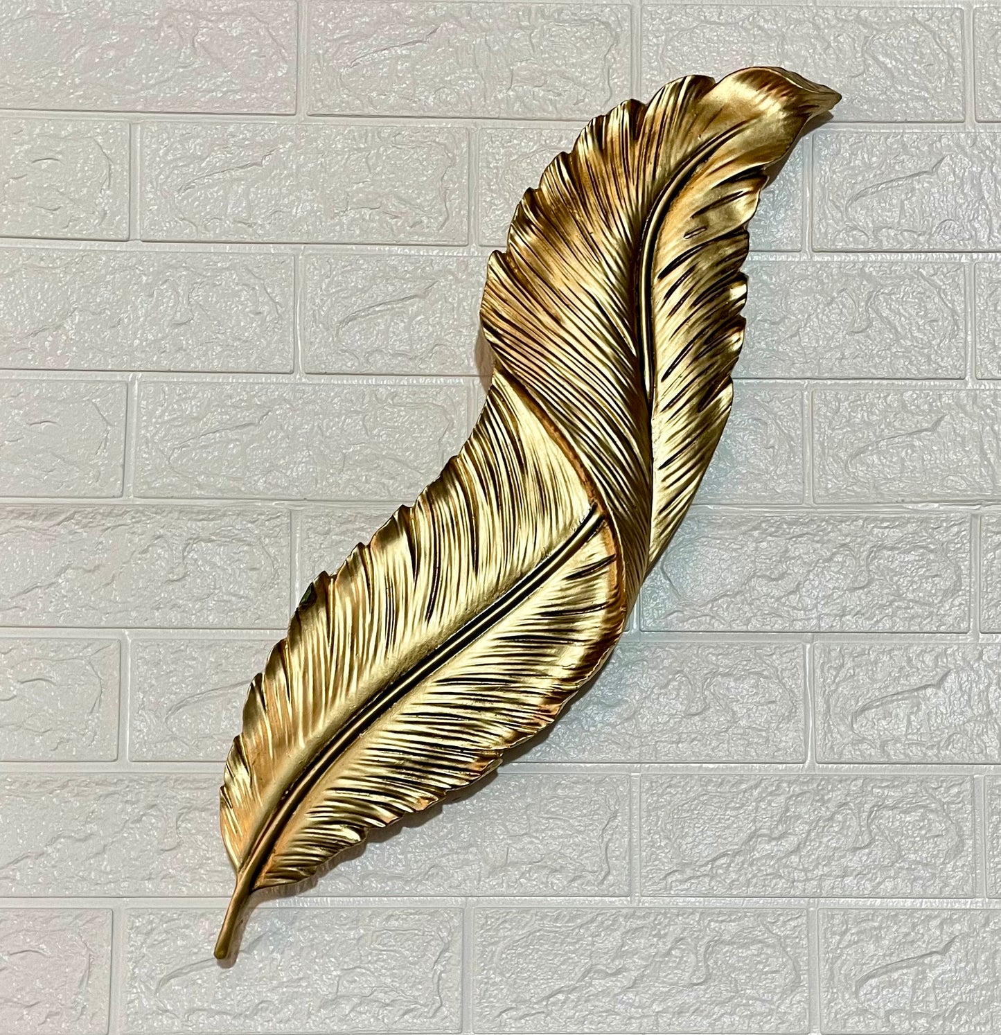 Golden Feather Light 60Cms