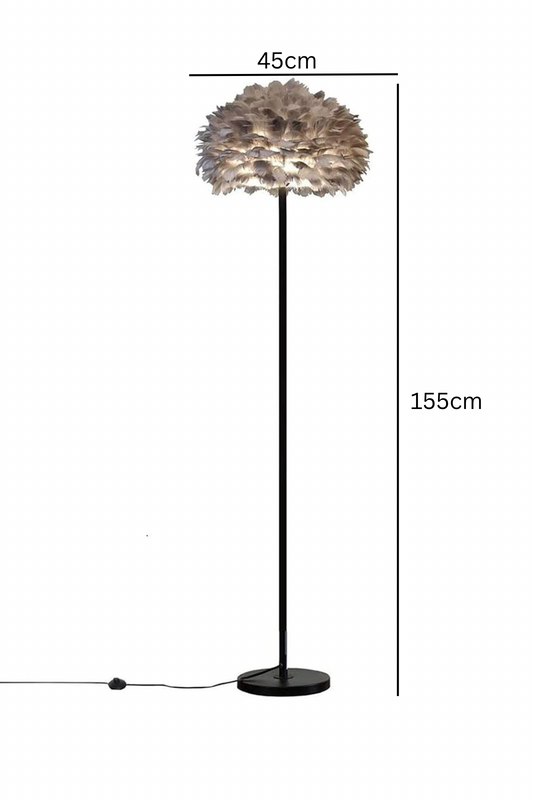 Feather Floor Lamp