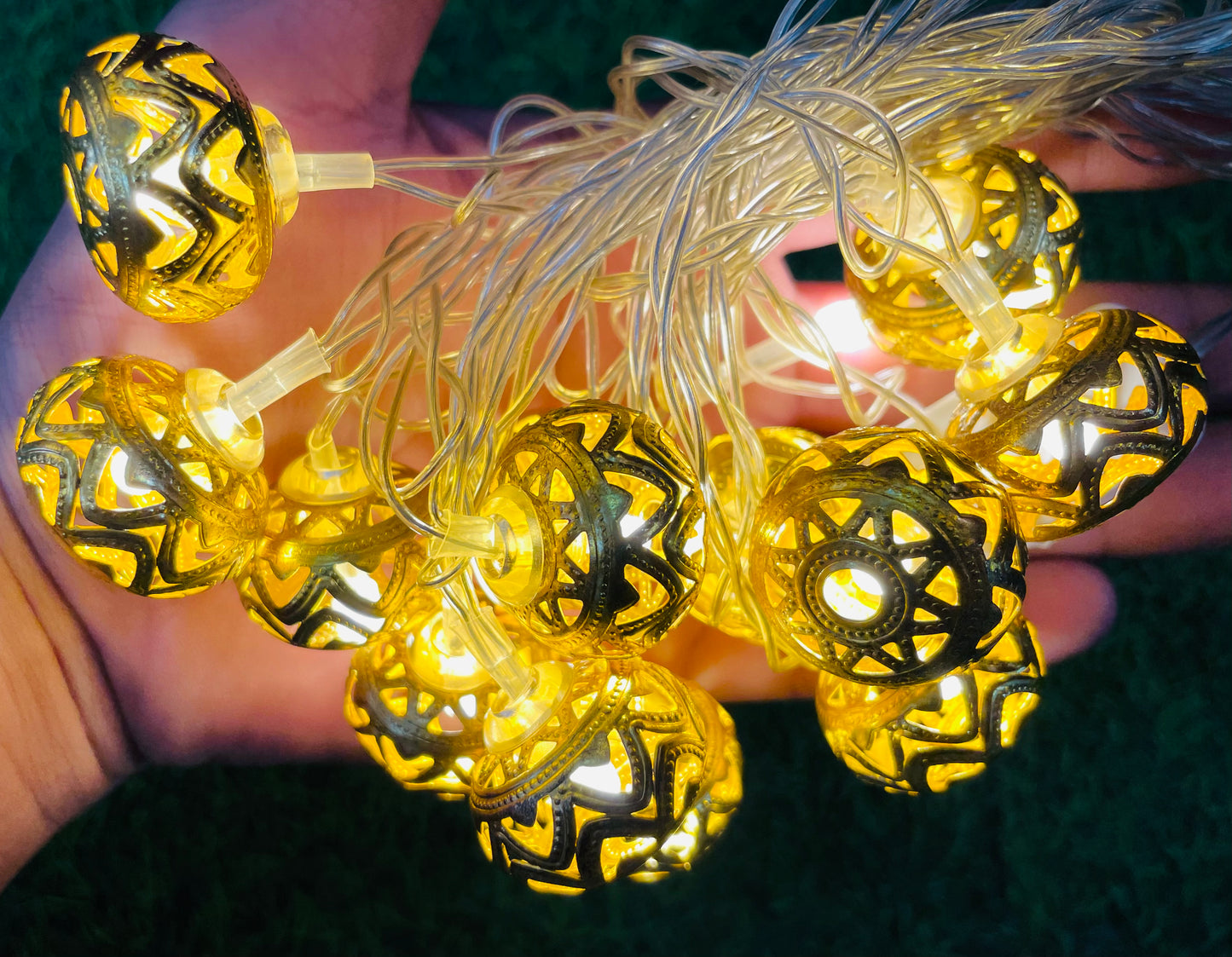 Golden Metal Crystal