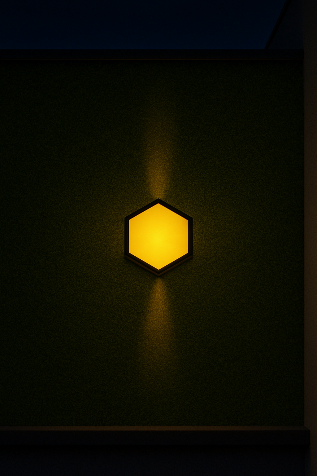 Up and Down Hexagon Wall Lights | F-7020/2+2W
