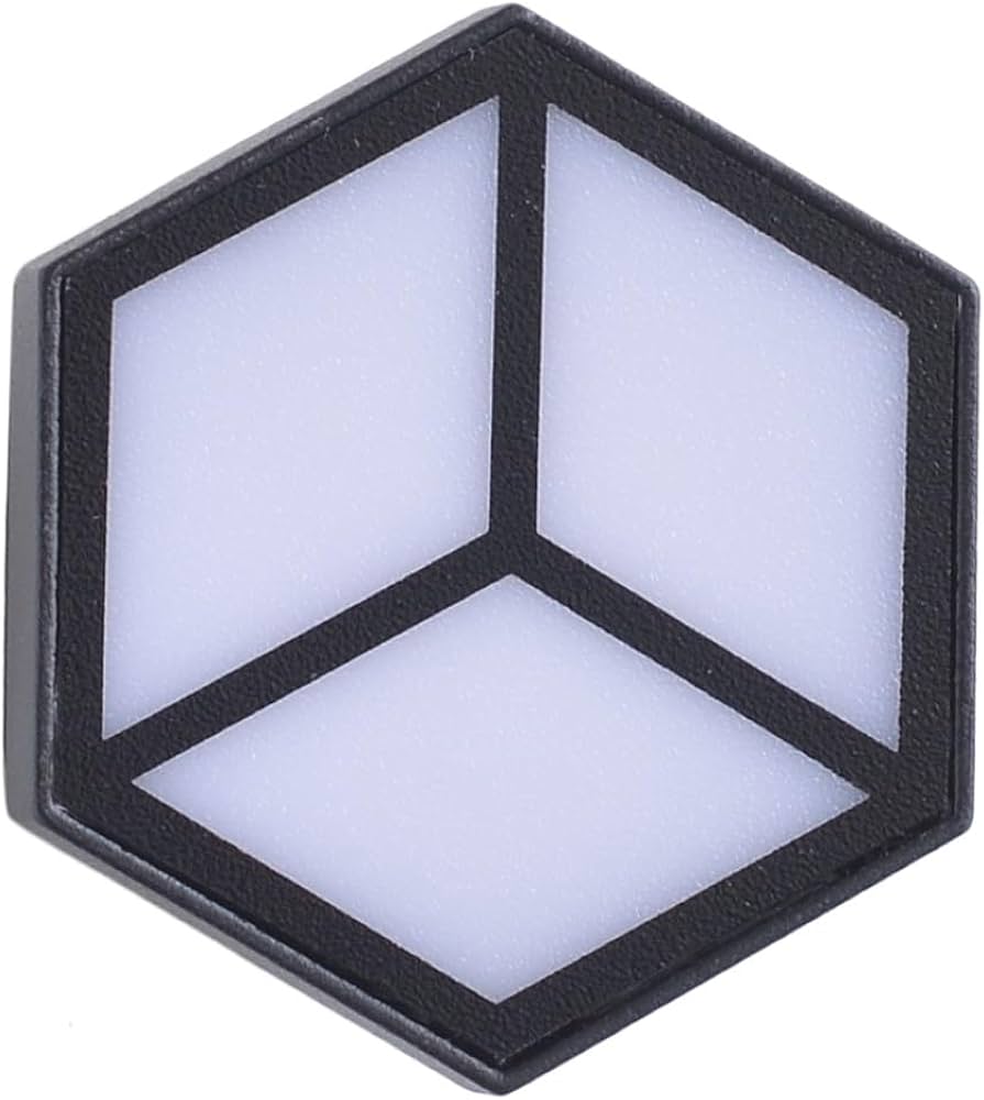 Up and Down Hexagon Wall Washer Lights | F-7021/2+2W