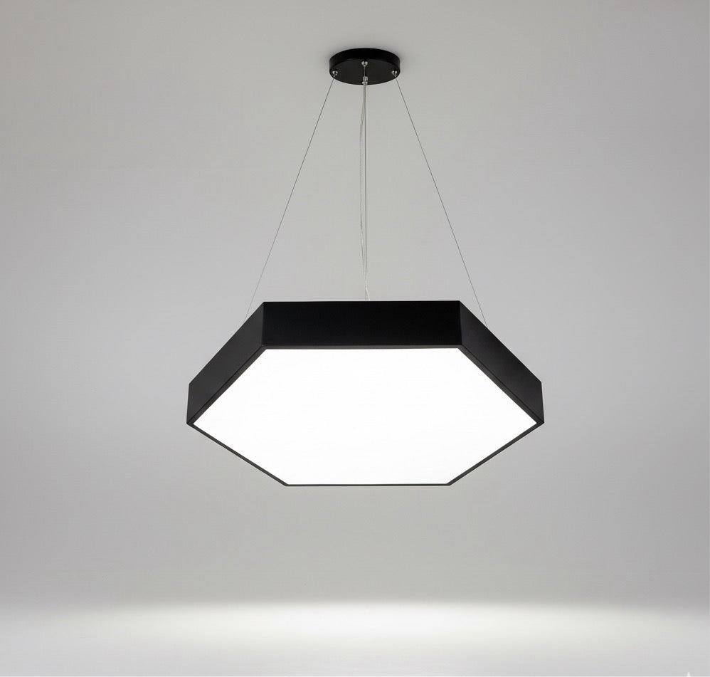 LED Hexagon Hanging Light