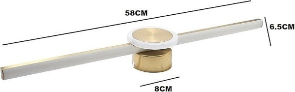 Aurora Beam Gold Mirror Lights | LX177WL