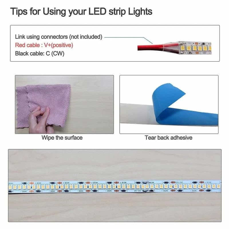Strip Light 240 Led Per Mtr. (5Mtr.) Without Adapter