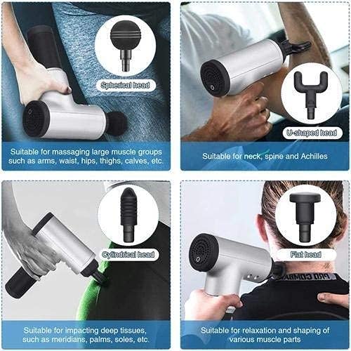 Portable Electric Fascial Gun  Massage Tool for Pain Relief KH-320