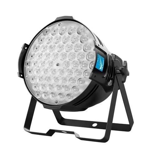 Lpc-007-H Led Stage Par White Plate Light 3 in 1 Auto/Sound/DMX/Master Slaves Mode Multi Colour Lighting Black Metal Body for Pubs, Clubs, Bar Wedding