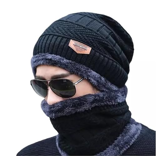  Special Couple Combo Winter Woolen Cap Neck Warmer