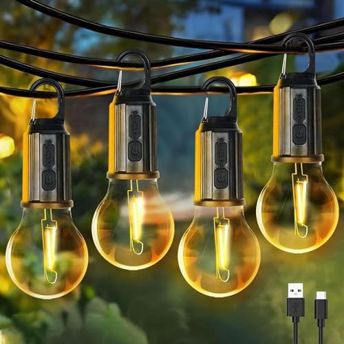 Mini portable camping lumières LED 3W Lanterne de camping lampe Tentes  randonnée en plein air lampe de nuit Hanging USB lumière rechargeable nuit