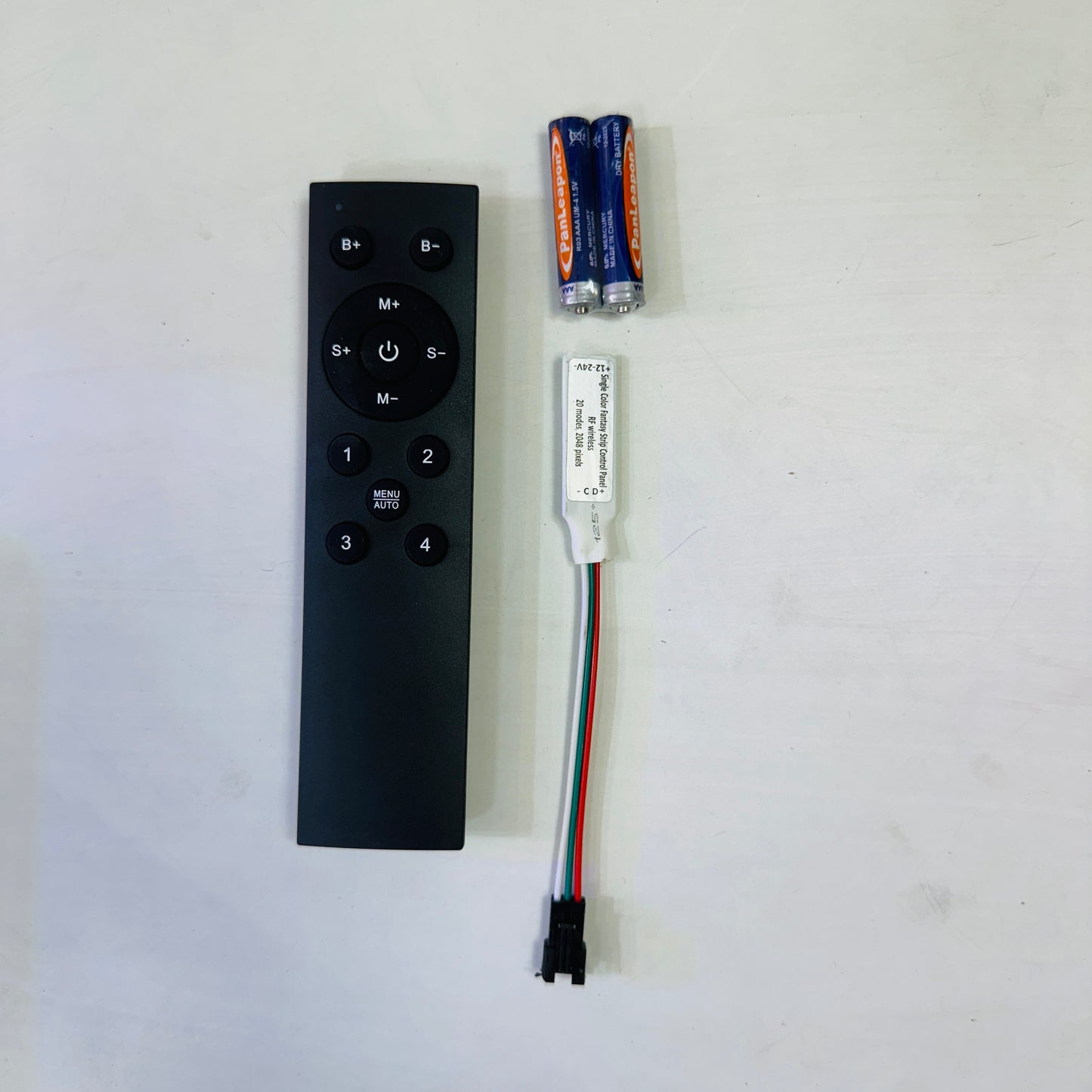 KGL R111 Setup with Running Strip Light, 24V-5A Power Supply, Remote & Controller