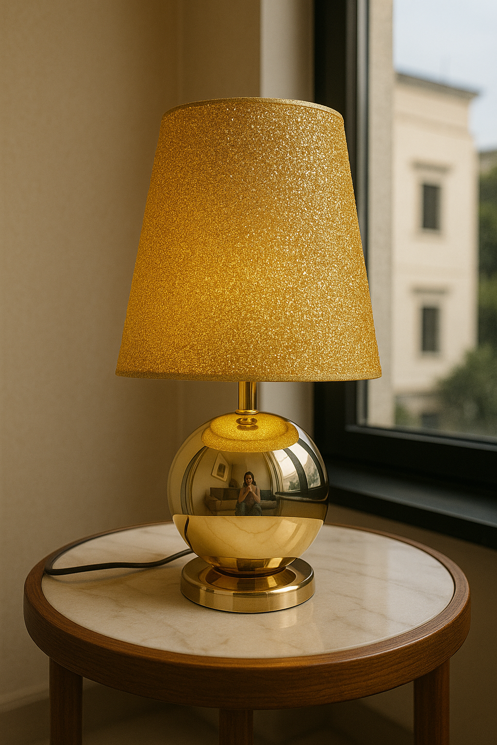Beautiful shimmer Table lamp | 791T