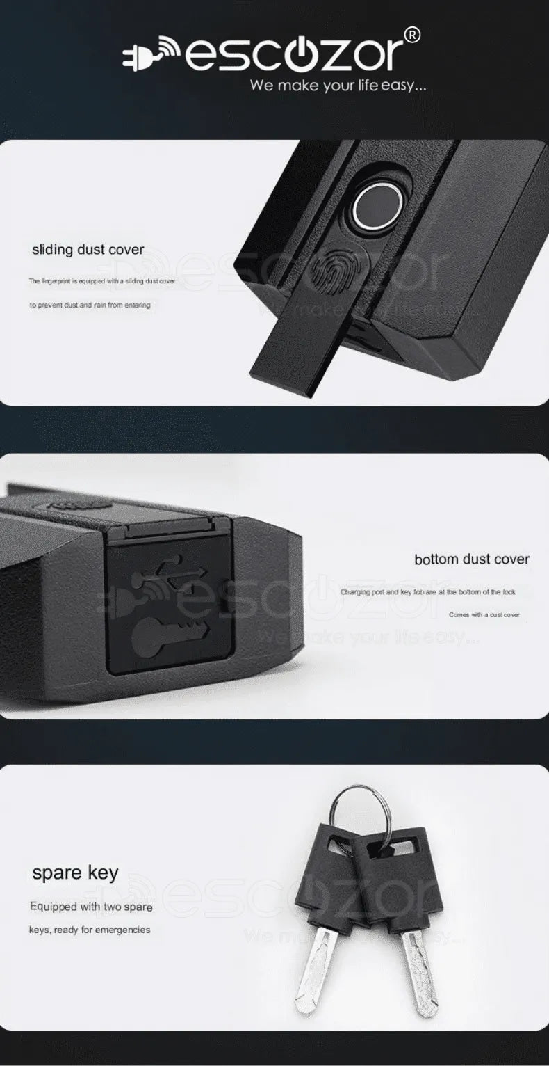 Escozor Ultra Premium Heavyduty Smart Padlock