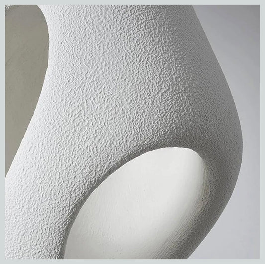 Antique White Resin Pendent Hanging Light |