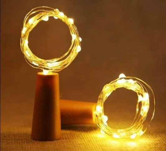 Cork Light 3 meters With Cells Warm White / Multicolour