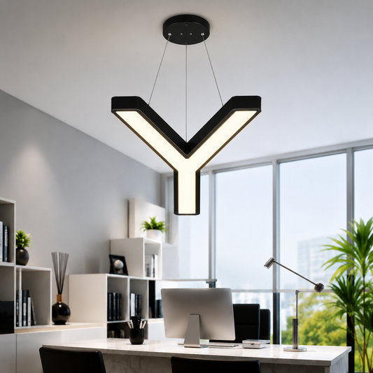 LED GYM Shaped Hanging Lights | Set of G+Y+M Letters : 600MM Each Letter (Set of 3 letters)