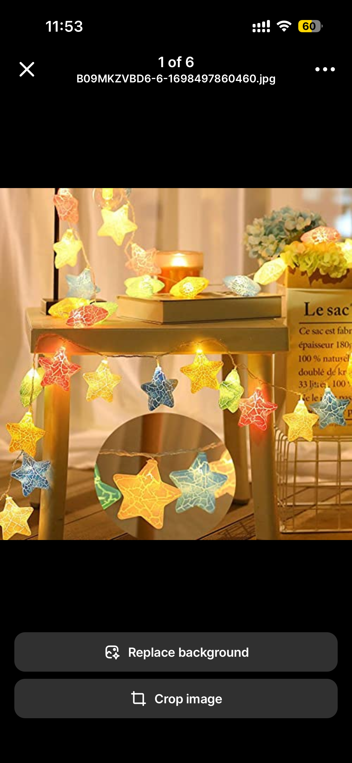 Crackle LED Jhalar Crack Pastel String Lights
