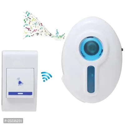 Wireless Doorbell With Remote Switch Ding Dong Sound and 16 inbuilt selectable Sounds