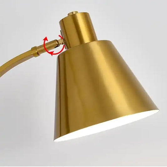 Metal Floor Lamp with shelf