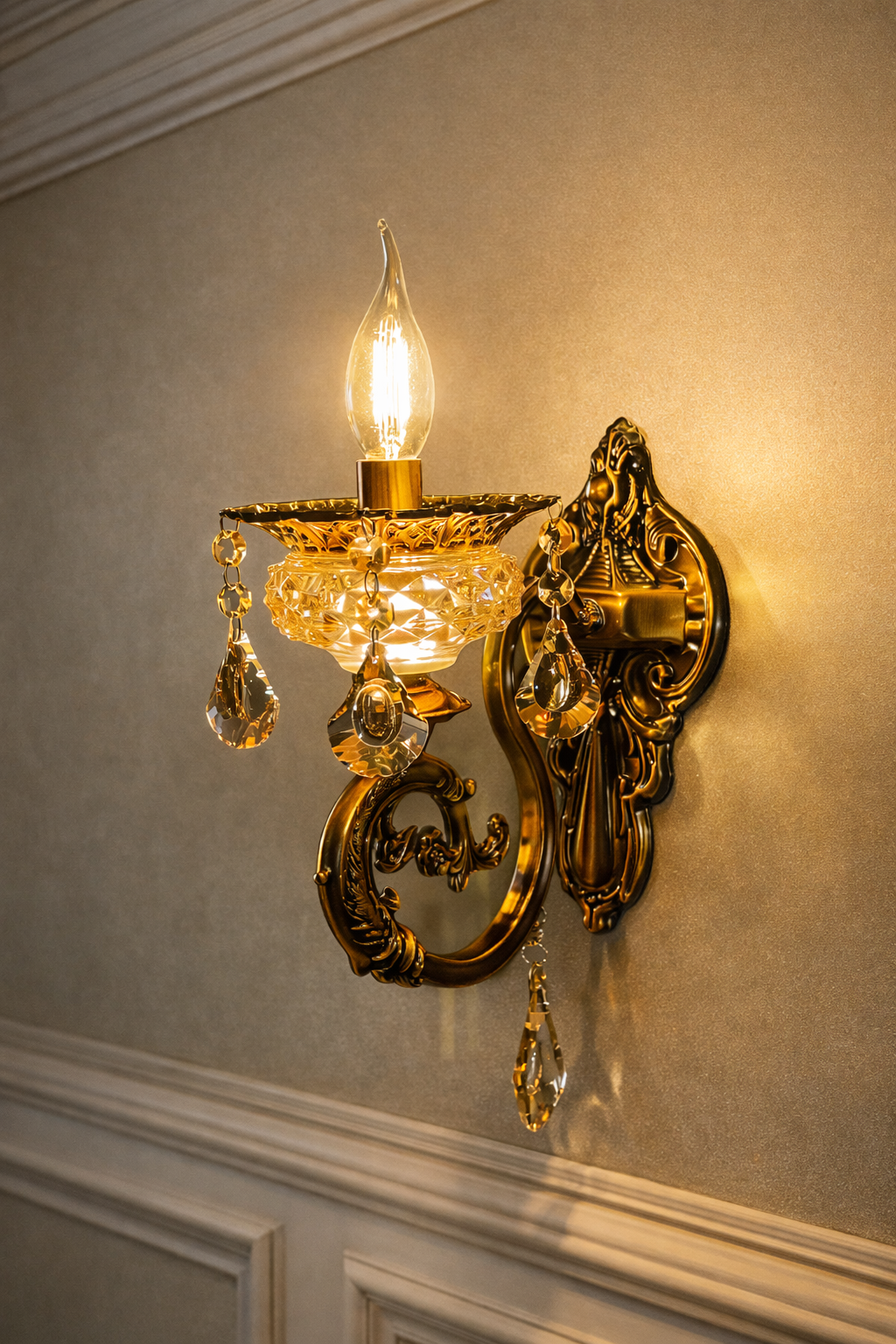 Vintage Wall Light | 9857-1W