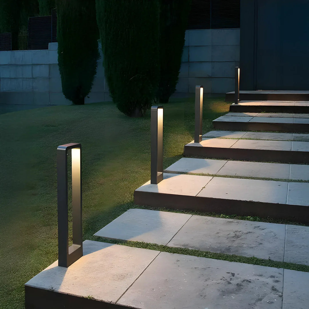 Garden Rectangular Bollard Lights