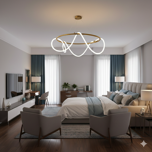 Round Silicon Chandelier | 1206