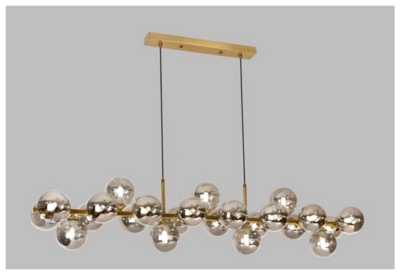 27 Bulb Milky Chandelier | 8015-27