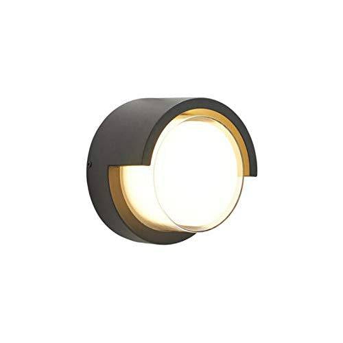 MODERN WALL SCONCE LIGHT FIXTURE ROUND 3000K WATERPROOF ACRYLIC WALL LIGHT (WARM WHITE) LX919