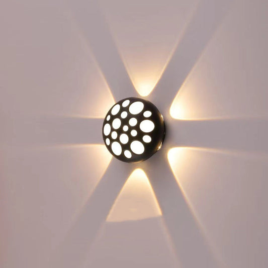 Contemporary Creative Waterproof Aluminum Round Bubble LED Wall Lamp