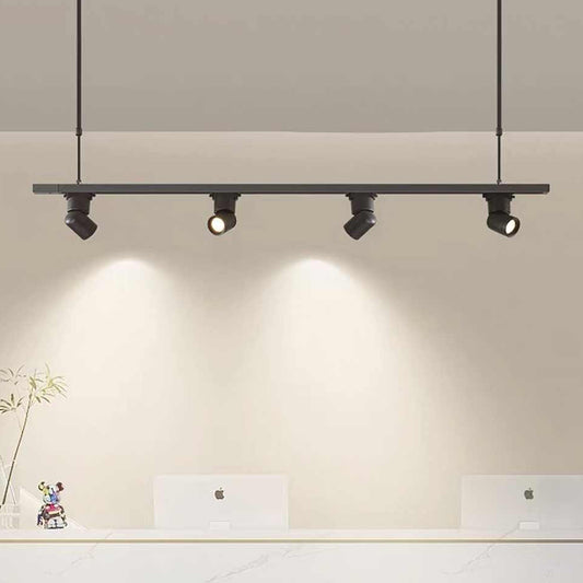 Metal Hanging Rods for Track with Adjustable Height (Pack of 2)