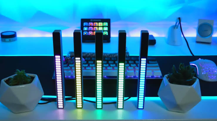 Rhythm Bar Sound Sensitive Rechargable Light Bars With Music Sync Beatsync option