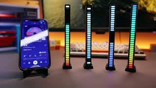 Rhythm Bar Sound Sensitive Rechargable Light Bars With Music Sync Beatsync option
