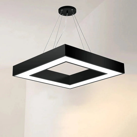 LED Hollow Square Shape Hanging Light 48W l 600MM