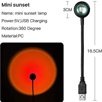 Sunset Lamp USB