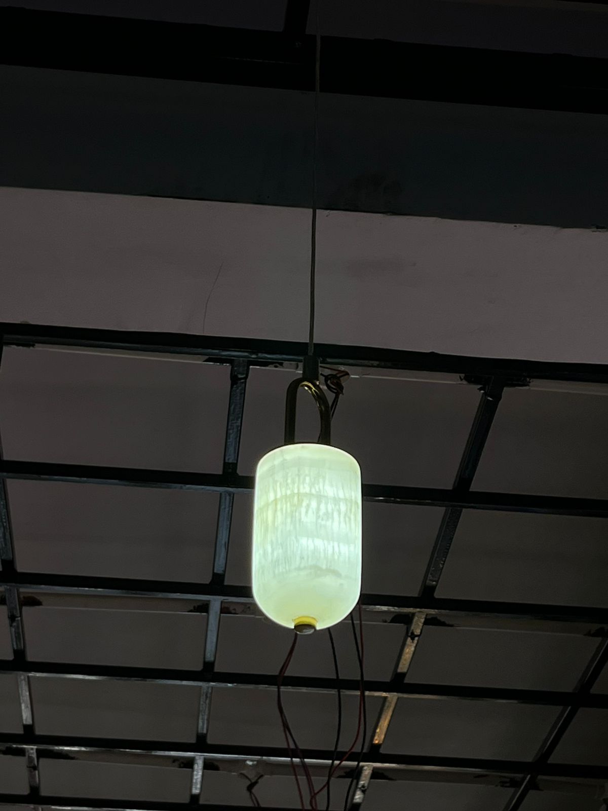 Cylindrical Hanging Pendant |A1424-1 AB