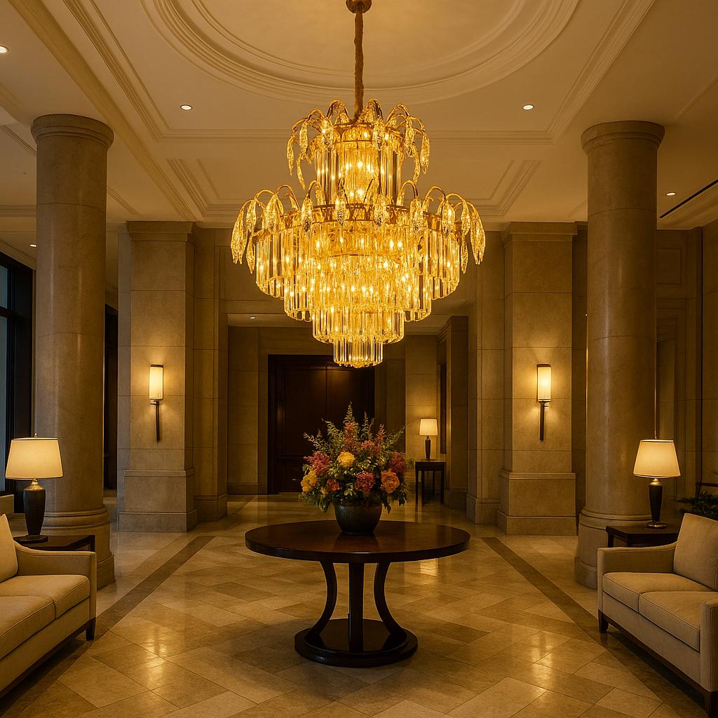 Luxurious Crystal Chandelier | Diamond Shape Chandelier | 6220